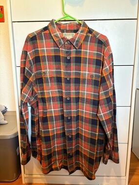 Duluth Trading Co Men’s Plaid Flannel Shirt